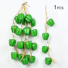 Load image into Gallery viewer, CHENCHENG Artificial Vegetables Chili Potato Eggplant Garlic Corn Cucumber Tomatoes Fake Bubble Food Home Decoration Pendant