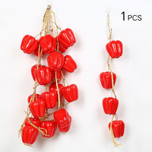 Load image into Gallery viewer, CHENCHENG Artificial Vegetables Chili Potato Eggplant Garlic Corn Cucumber Tomatoes Fake Bubble Food Home Decoration Pendant