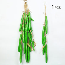 Load image into Gallery viewer, CHENCHENG Artificial Vegetables Chili Potato Eggplant Garlic Corn Cucumber Tomatoes Fake Bubble Food Home Decoration Pendant