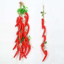 Load image into Gallery viewer, CHENCHENG Artificial Vegetables Chili Potato Eggplant Garlic Corn Cucumber Tomatoes Fake Bubble Food Home Decoration Pendant