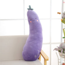 Load image into Gallery viewer, High quality 80cm fruit pillow eggplant radish vegetable pillow plush toy baby toy pillow household supplies