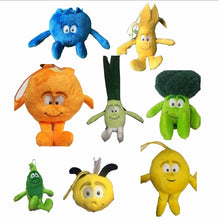 Load image into Gallery viewer, Small stuffed plush toy  vegetable blueberry eggplant peas baby  children chrismas  gift toy
