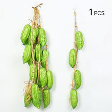 Load image into Gallery viewer, CHENCHENG Artificial Vegetables Chili Potato Eggplant Garlic Corn Cucumber Tomatoes Fake Bubble Food Home Decoration Pendant
