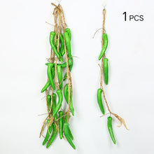Load image into Gallery viewer, CHENCHENG Artificial Vegetables Chili Potato Eggplant Garlic Corn Cucumber Tomatoes Fake Bubble Food Home Decoration Pendant
