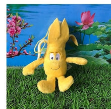 Load image into Gallery viewer, New Fruits Vegetables mini blueberry  mini eggplant mini carrort plush toy
