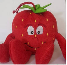 Load image into Gallery viewer, New Fruits Vegetables mini blueberry  mini eggplant mini carrort plush toy
