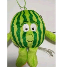 Load image into Gallery viewer, New Fruits Vegetables mini blueberry  mini eggplant mini carrort plush toy
