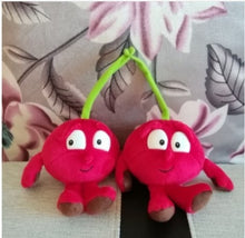 Load image into Gallery viewer, New Fruits Vegetables mini blueberry  mini eggplant mini carrort plush toy
