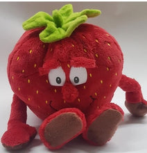 Load image into Gallery viewer, New Fruits Vegetables mini blueberry  mini eggplant mini carrort plush toy
